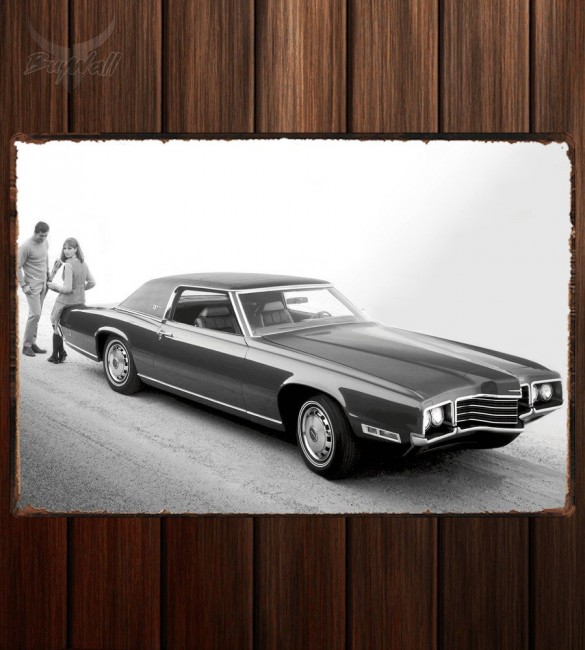 Металлическая табличка Ford Thunderbird 318 Металлическая табличка Ford Thunderbird 318
